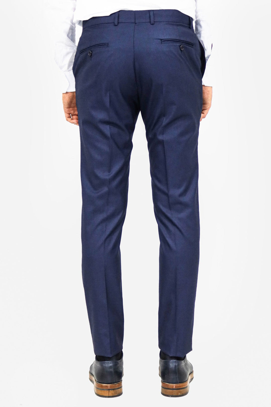 WSS Plain Navy Blue Men Trousers  - Sibiu