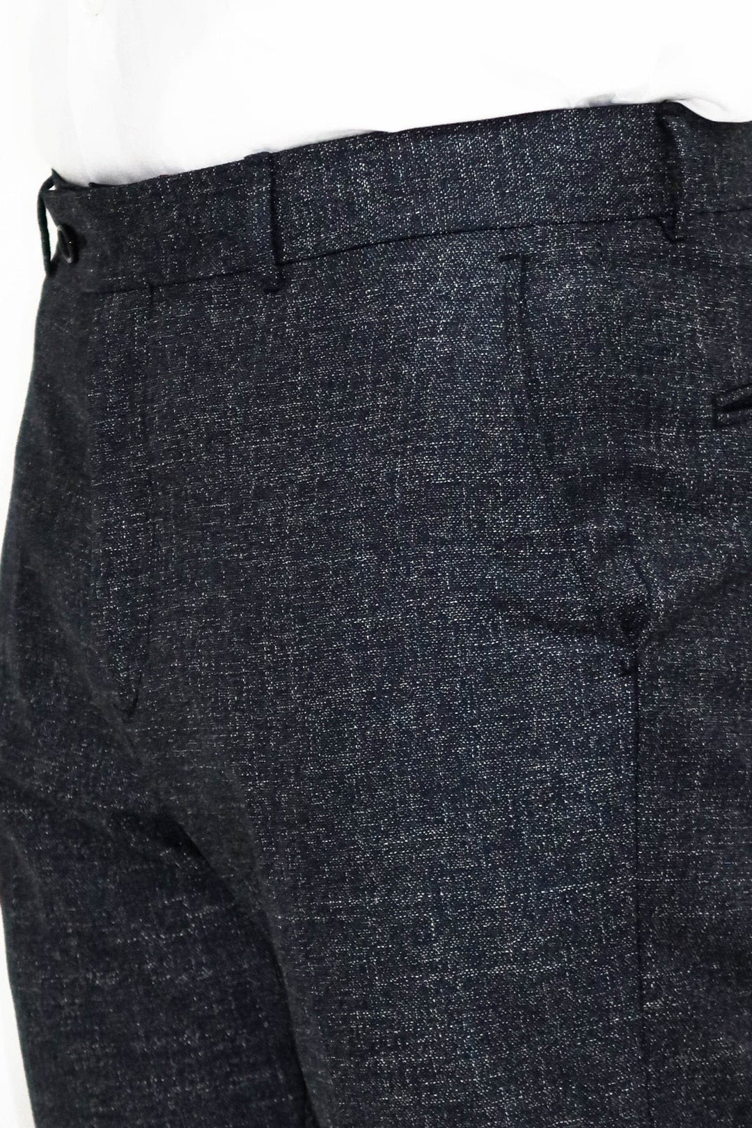 WSS Plain Navy Blue Men Trousers  - Bilbao