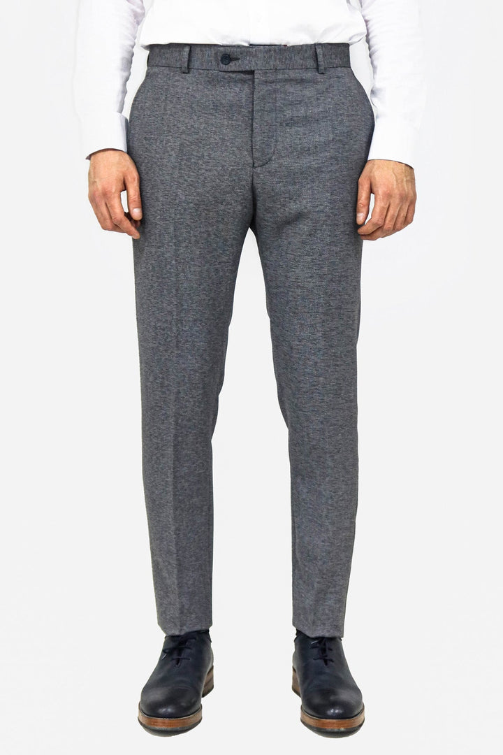 WSS Plain Grey Men Trousers  - Christchurch