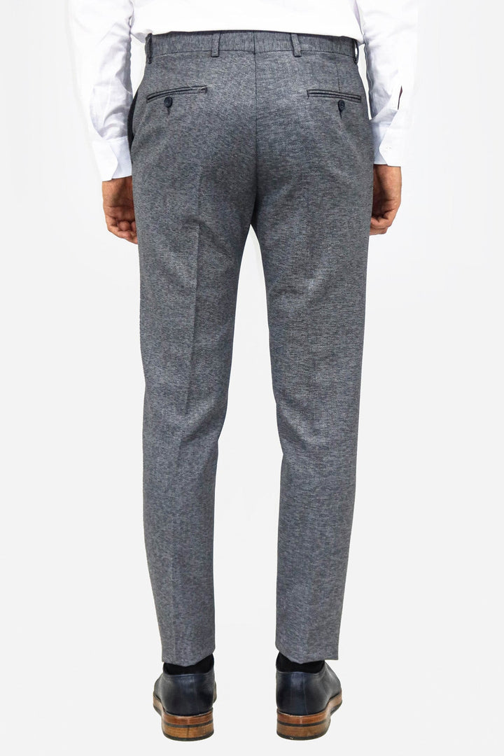 WSS Plain Grey Men Trousers  - Christchurch