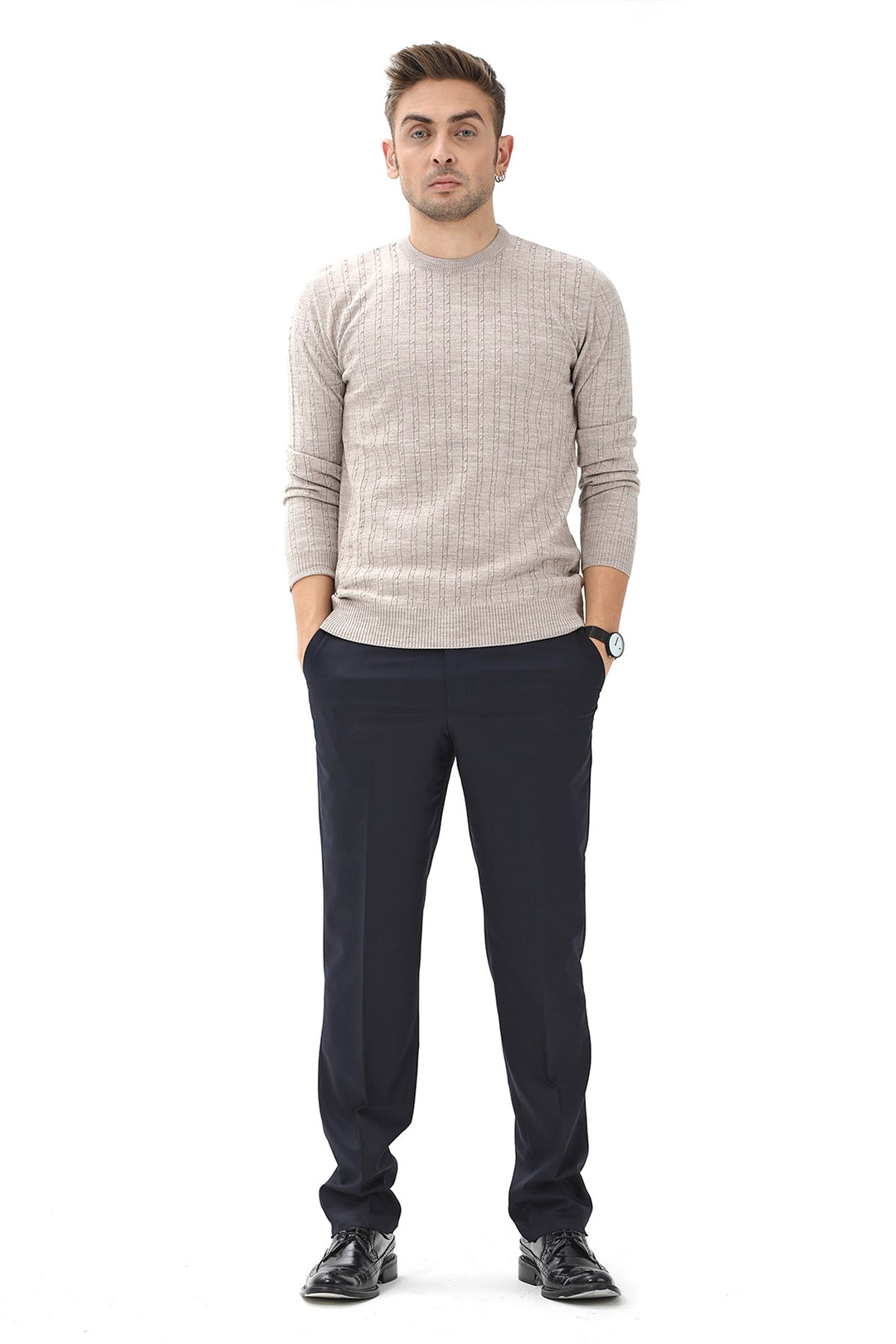 MPL Men's Classic Fabric Trousers - Wheaton