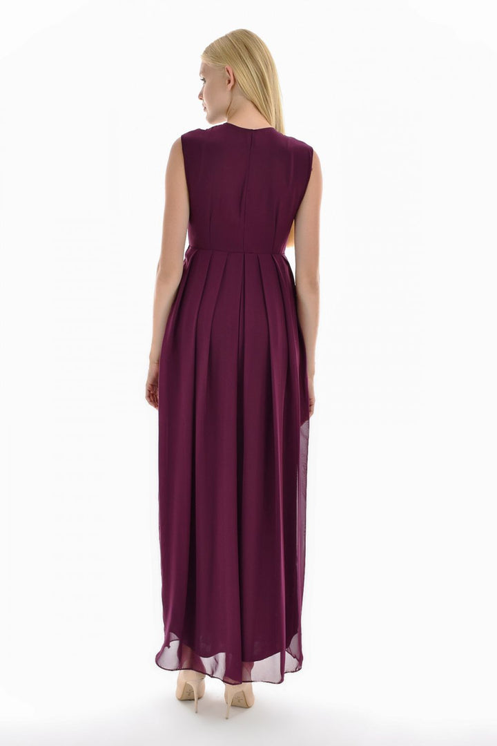 SNS Sense Mor Inside Lined Long Chiffon Long Dress - Perth