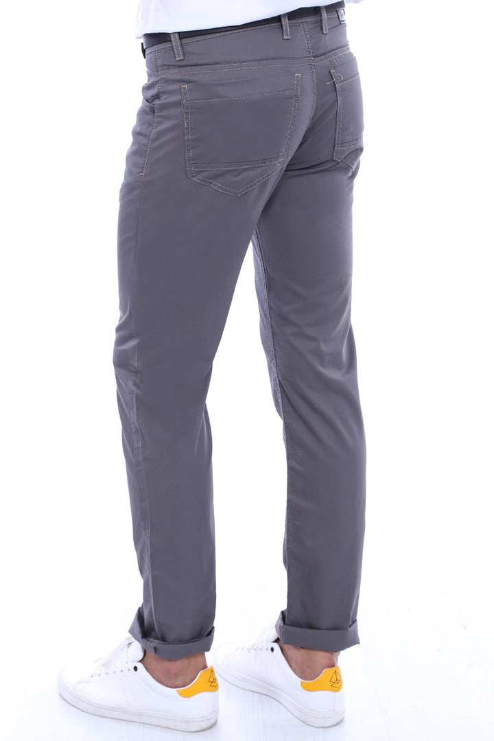 WSS Gabardin Grey Men Pants  - Vilvoorde