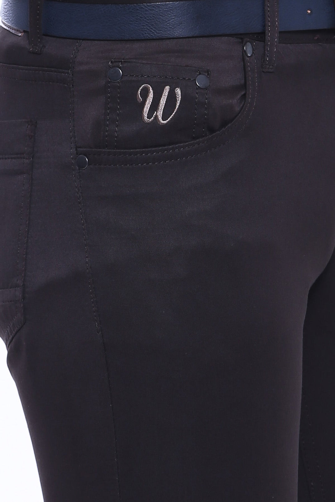 WSS Gabardin Brown Men Pants  - Tecoanapa