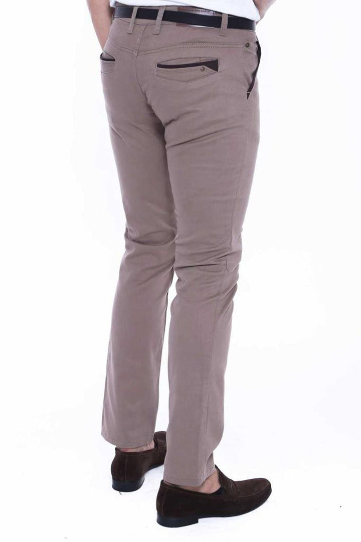 WSS Gabardin Beige Men Pants  - Antony