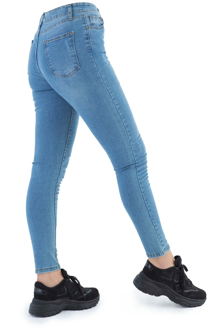 MPL Women's Slimfit Narrow Leg High Rise B.1451 - Campbell
