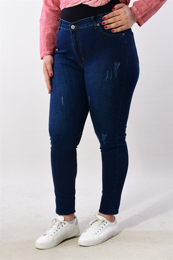 MPL Kadın Dar Paça Büyük B.Jeans 1462 - Dzhankoi