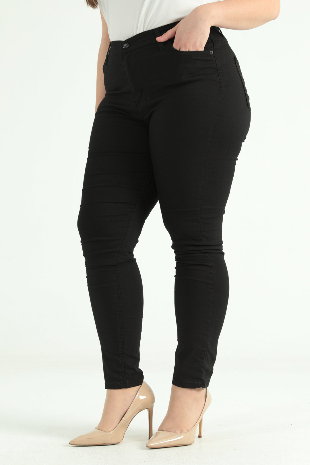 MPL Woman Slim Fit High Waist Jeans 1462 - Carmel