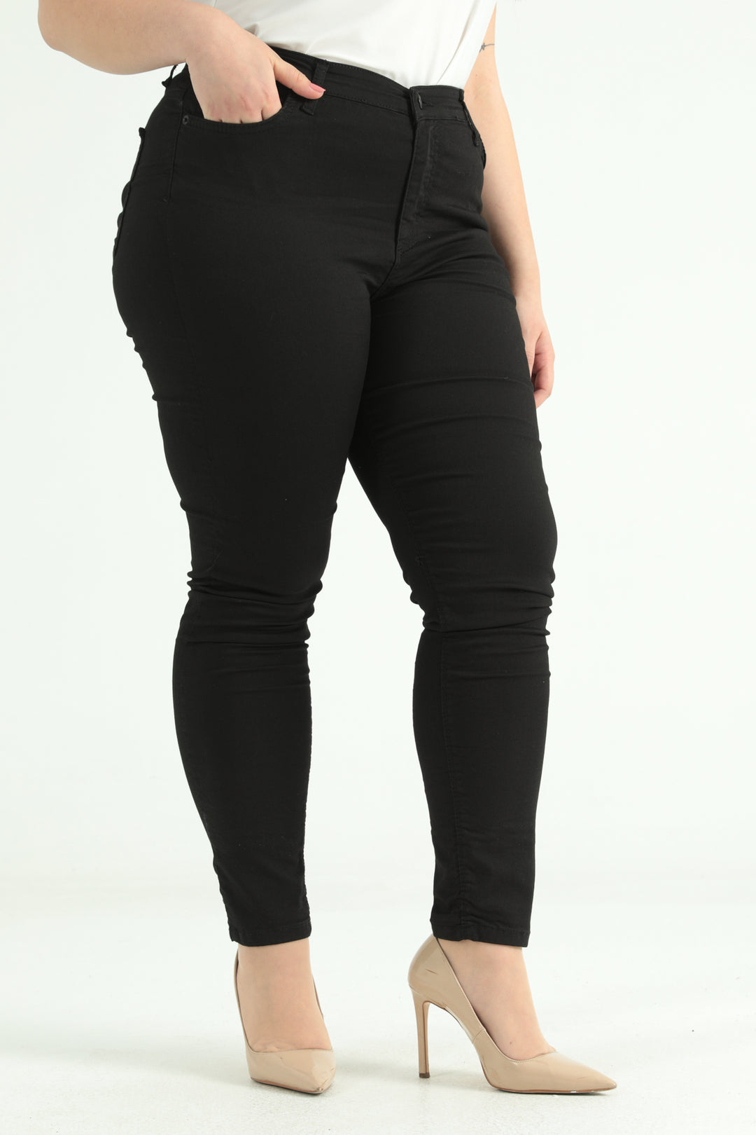 MPL Woman Slim Fit High Waist Jeans 1462 - Carmel