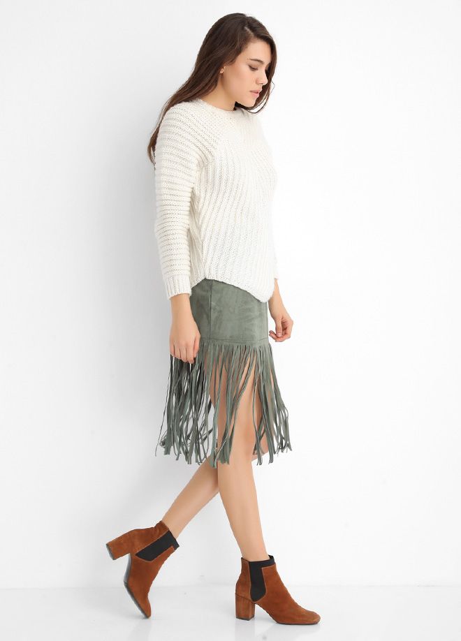 SNS Hakı Skirt - Viareggio