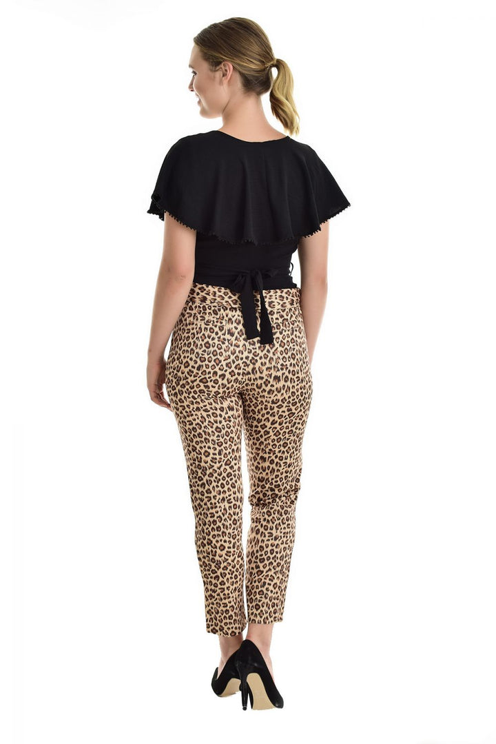 SNS Sense Leopard Patterned Leopard Pattern Pants - Malden