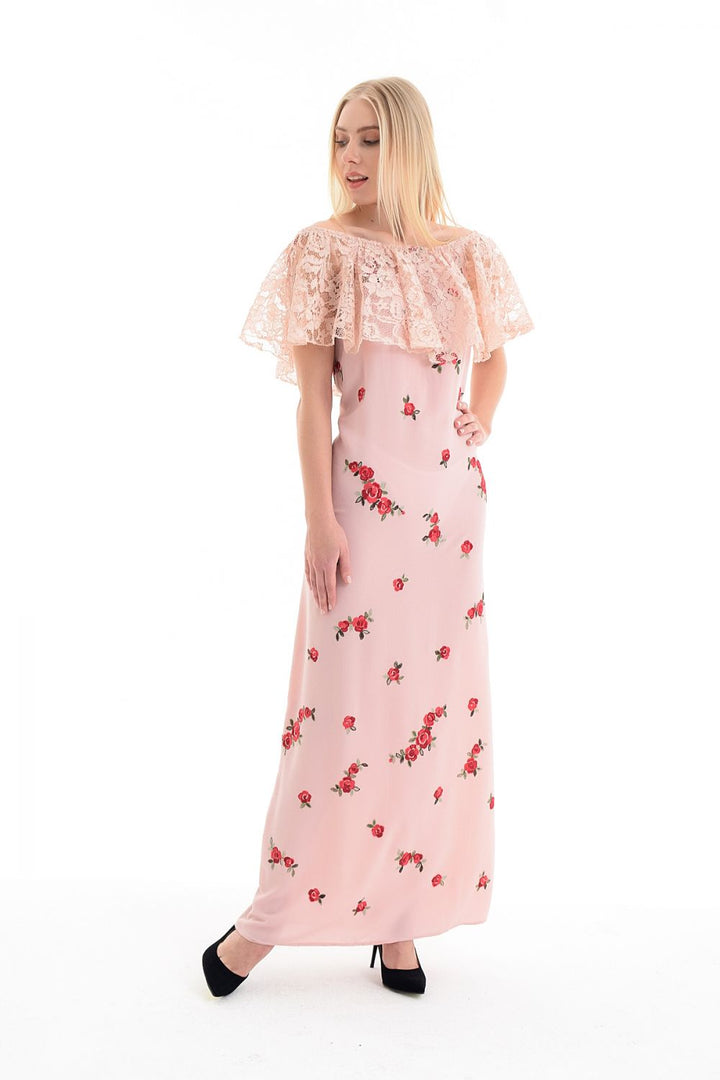 SNS Sense Roba Lace Skirt Watery Long Dress - Figueras