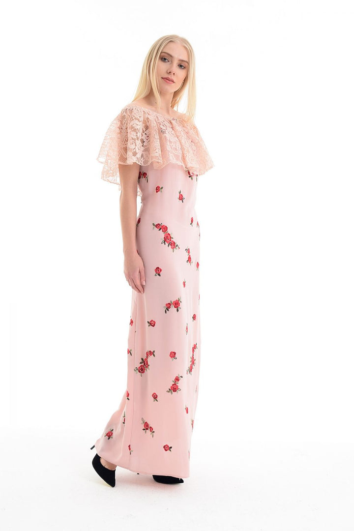 SNS Sense Roba Lace Skirt Watery Long Dress - Figueras