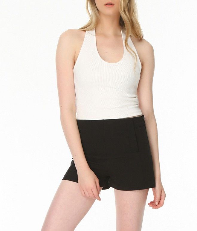 SNS Sense Black Silent Pocketed Atlas Crepe Skirt - Midland