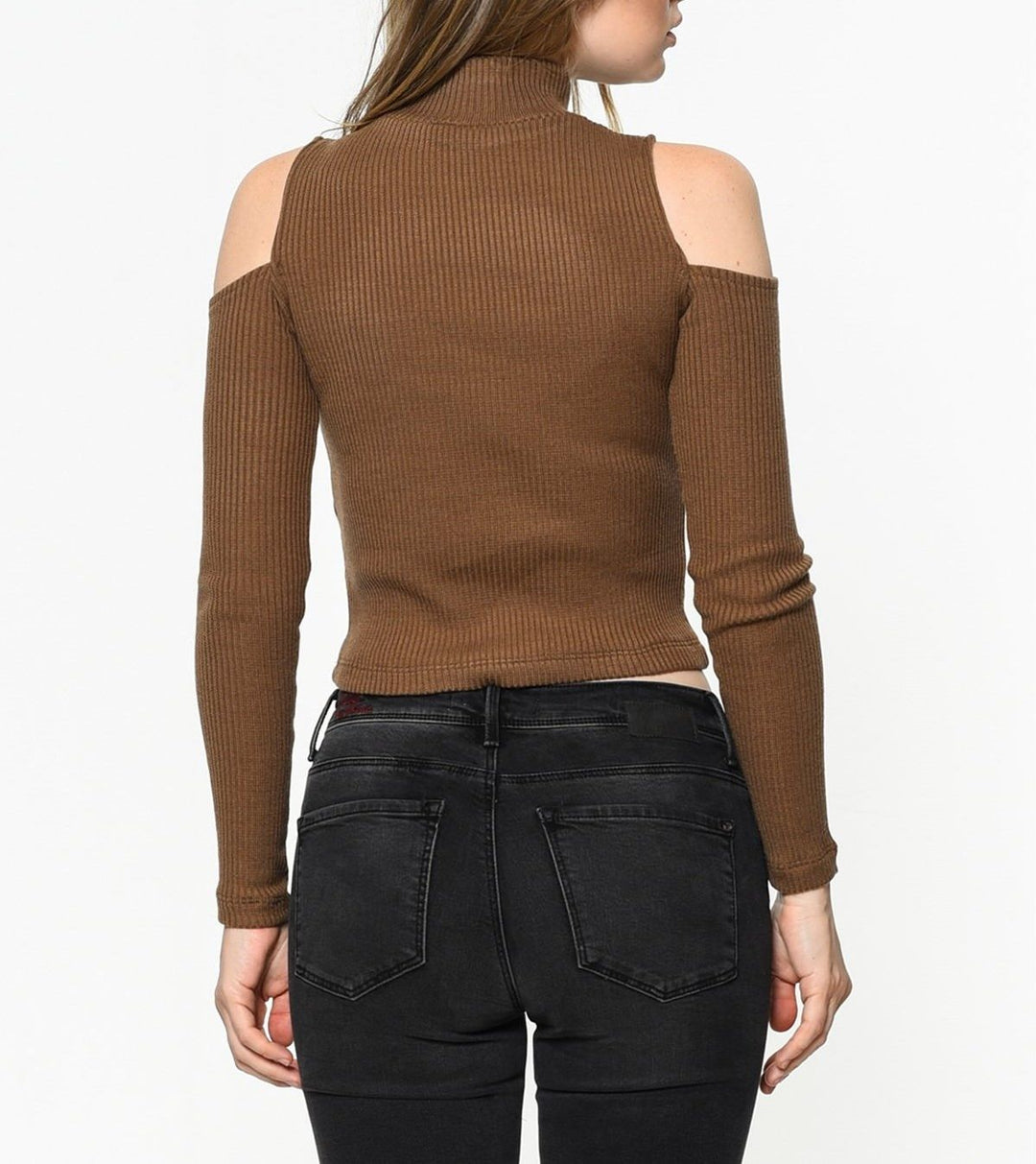 SNS Sense Vizon Open Shoulder Fisherman Collar Blouse - Heidelberg