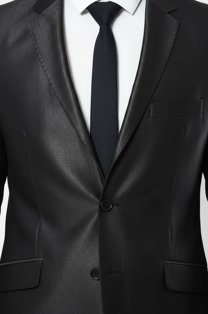 WSS Shiny Smoked Men's Suit  - Riverton