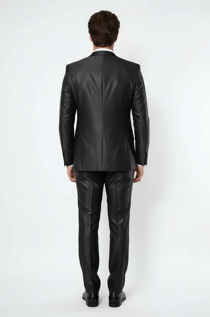WSS Shiny Smoked Men's Suit  - Riverton