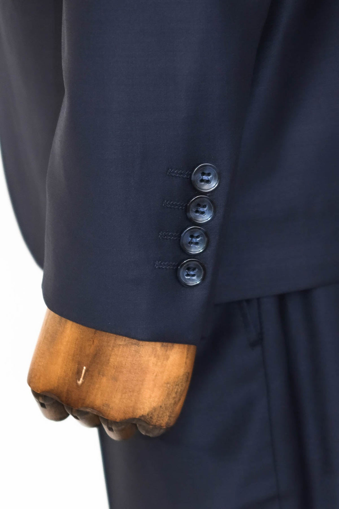 WSS Wool Navy Blue Men Suit  - Cranbourne