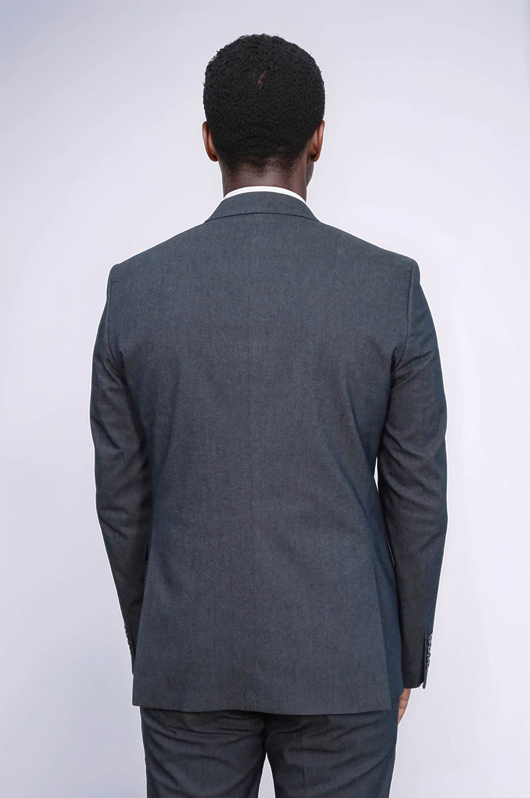 WSS Single Buttons 2 Piece Navy Blue Men Suit  - Almere