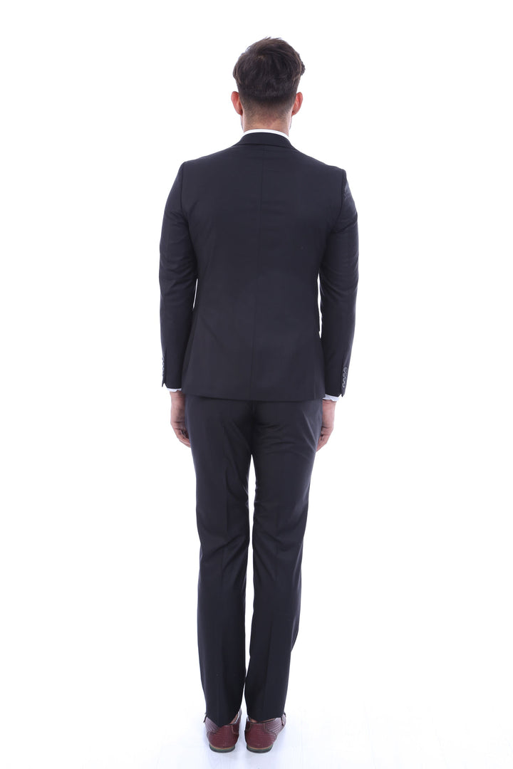 WSS Black 4 Drop Regular Suit  - Waterloo