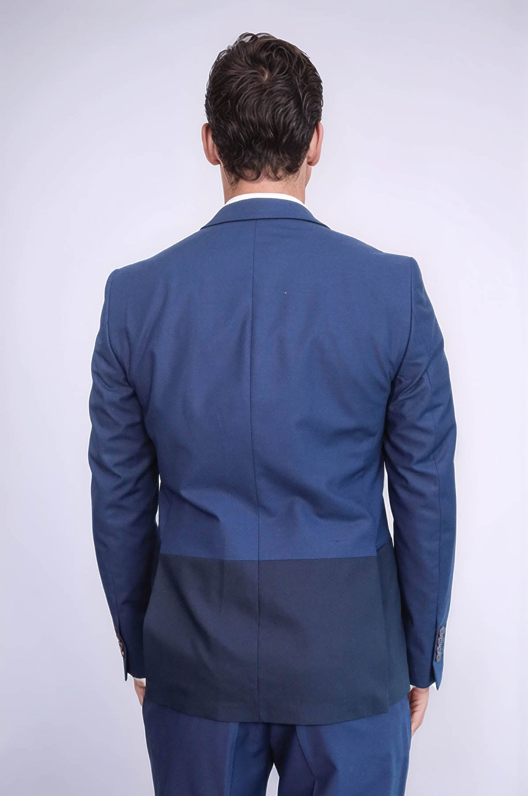 WSS Fragmental Navy Blue Men Suit  - Saint-Herblain