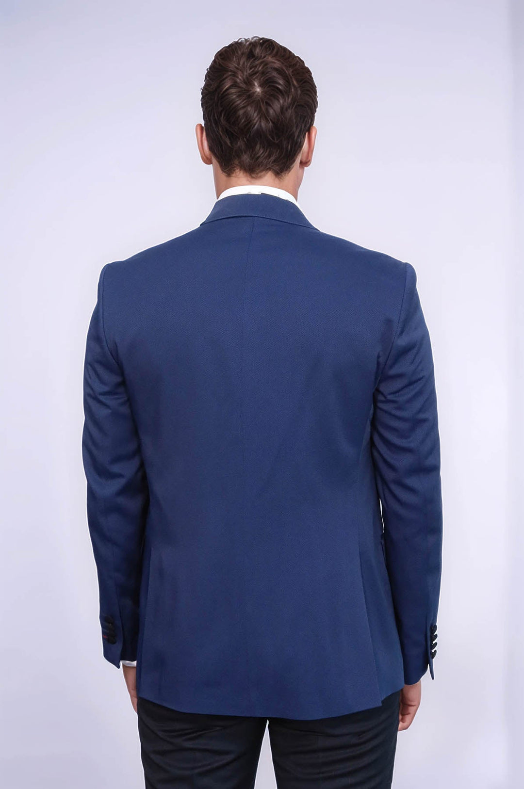 WSS Dot-Patterned Navy Tuxedo  - Antwerp