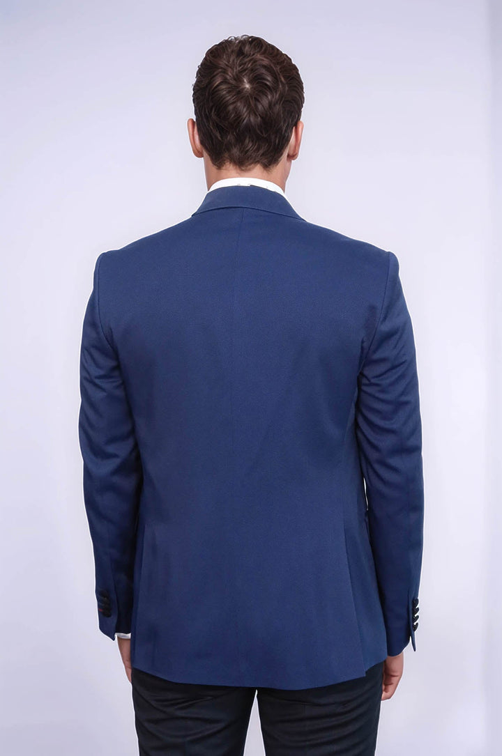 WSS Dot-Patterned Navy Tuxedo  - Antwerp
