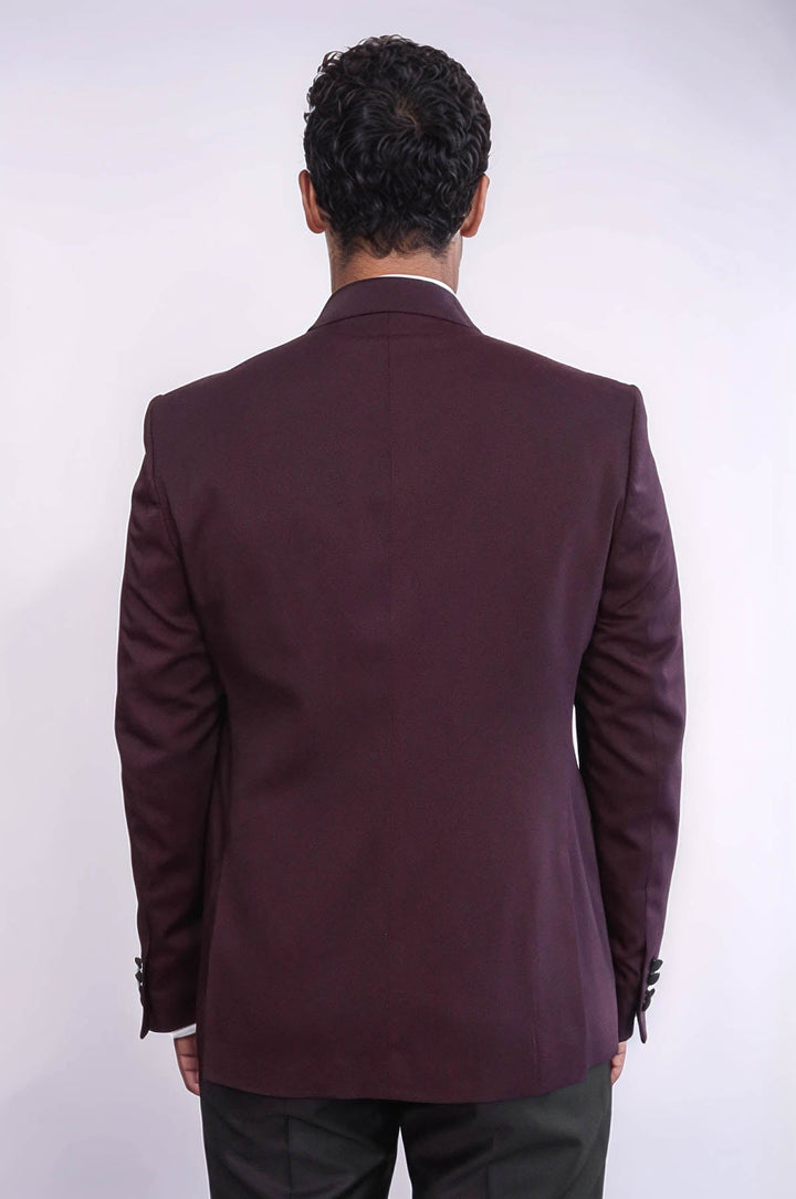WSS Vested Burgundy Tuxedo  - Kidderminster
