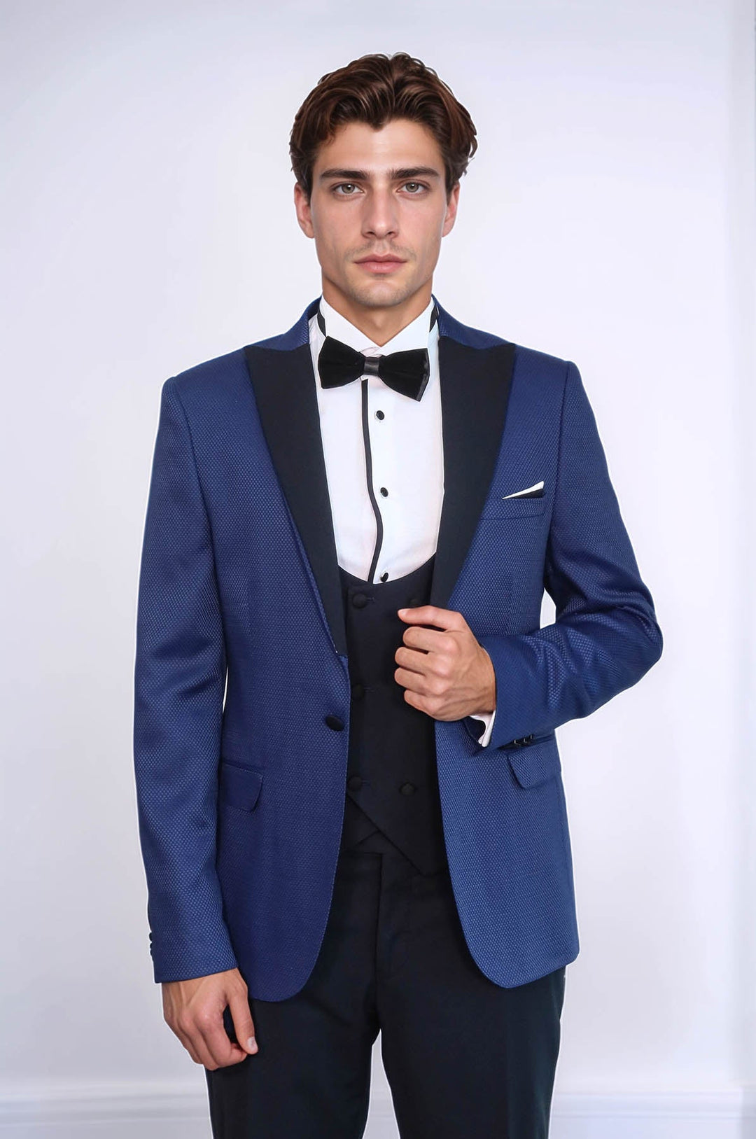 WSS Indigo Blue Wedding Suit for Men  - Arezzo