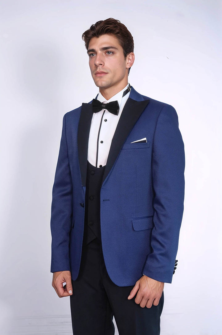 WSS Indigo Blue Wedding Suit for Men  - Arezzo