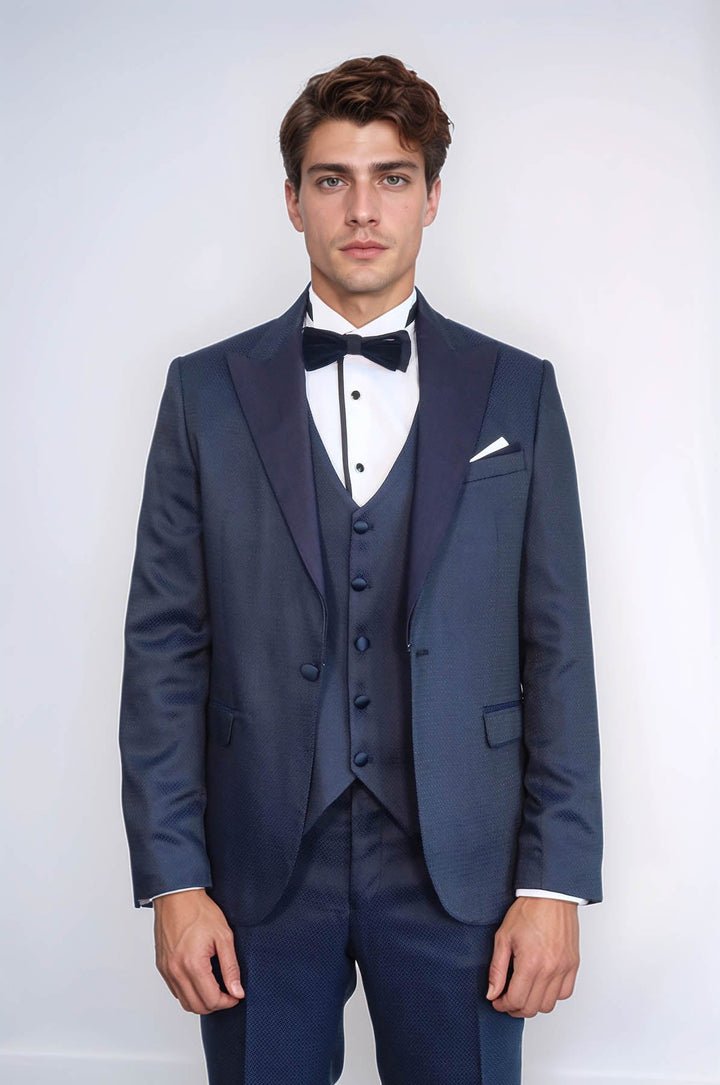 WSS Navy Blue Modeled Tuxedo  - Saint Helens