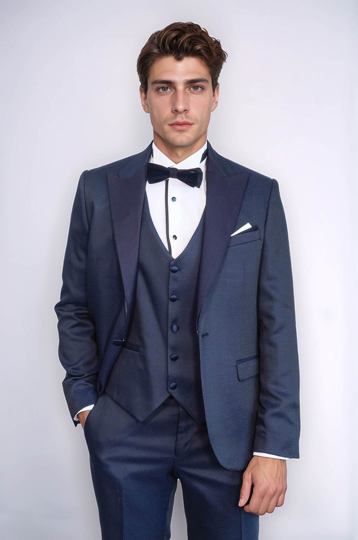 WSS Navy Blue Modeled Tuxedo  - Saint Helens