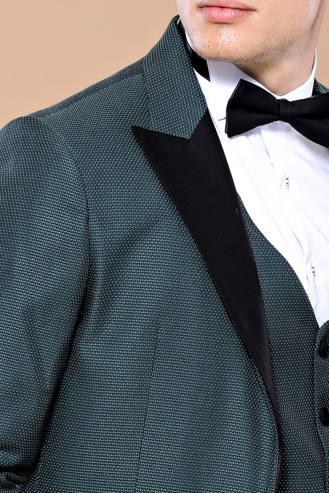 WSS Green Removable Lapel Tuxedo  - Kilmarnock