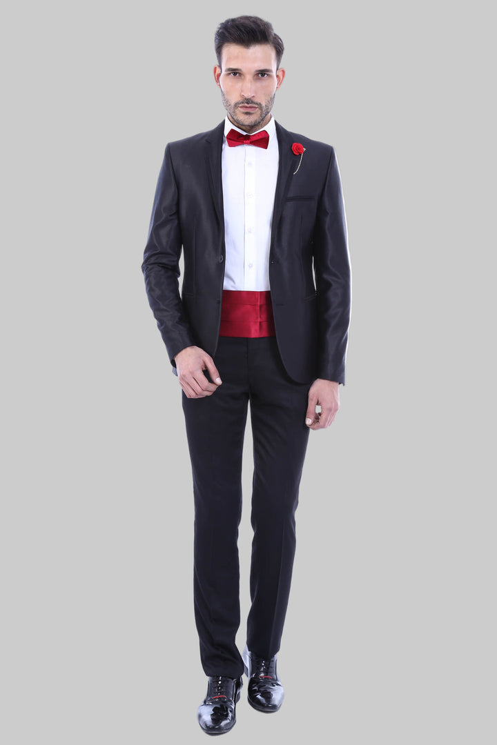 WSS 2-Piece Black Tuxedo  - Smarhon