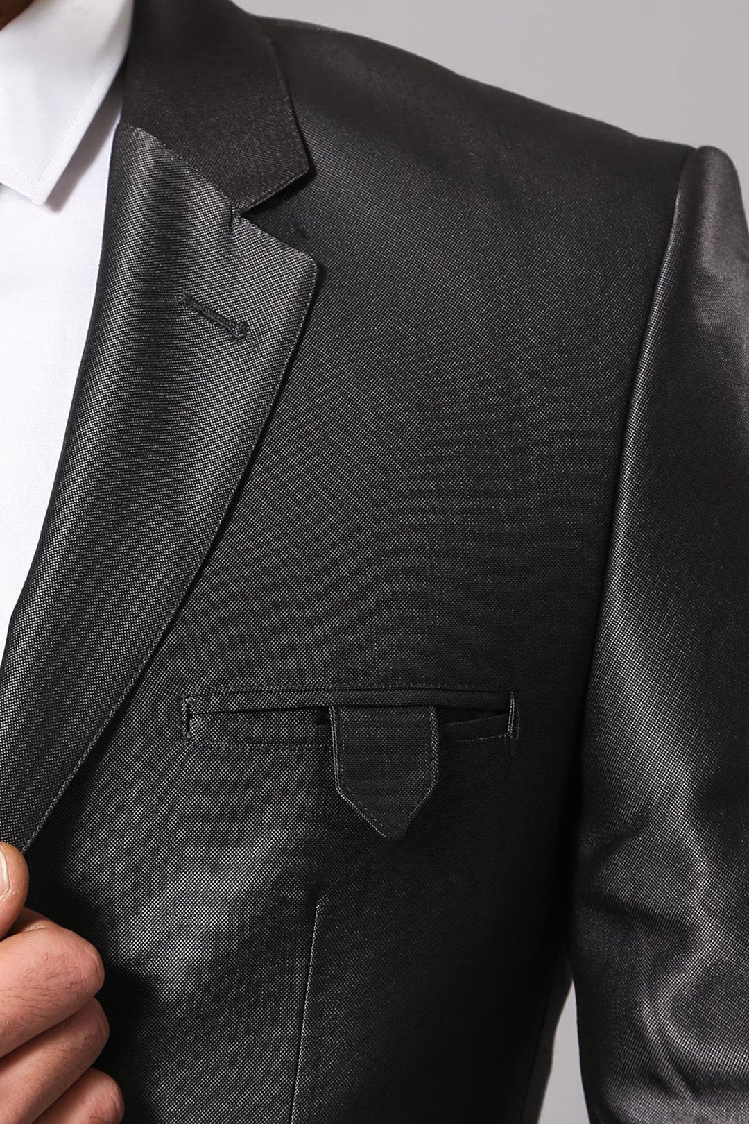 WSS Shiny Smoked Men's Suit  - Wembley