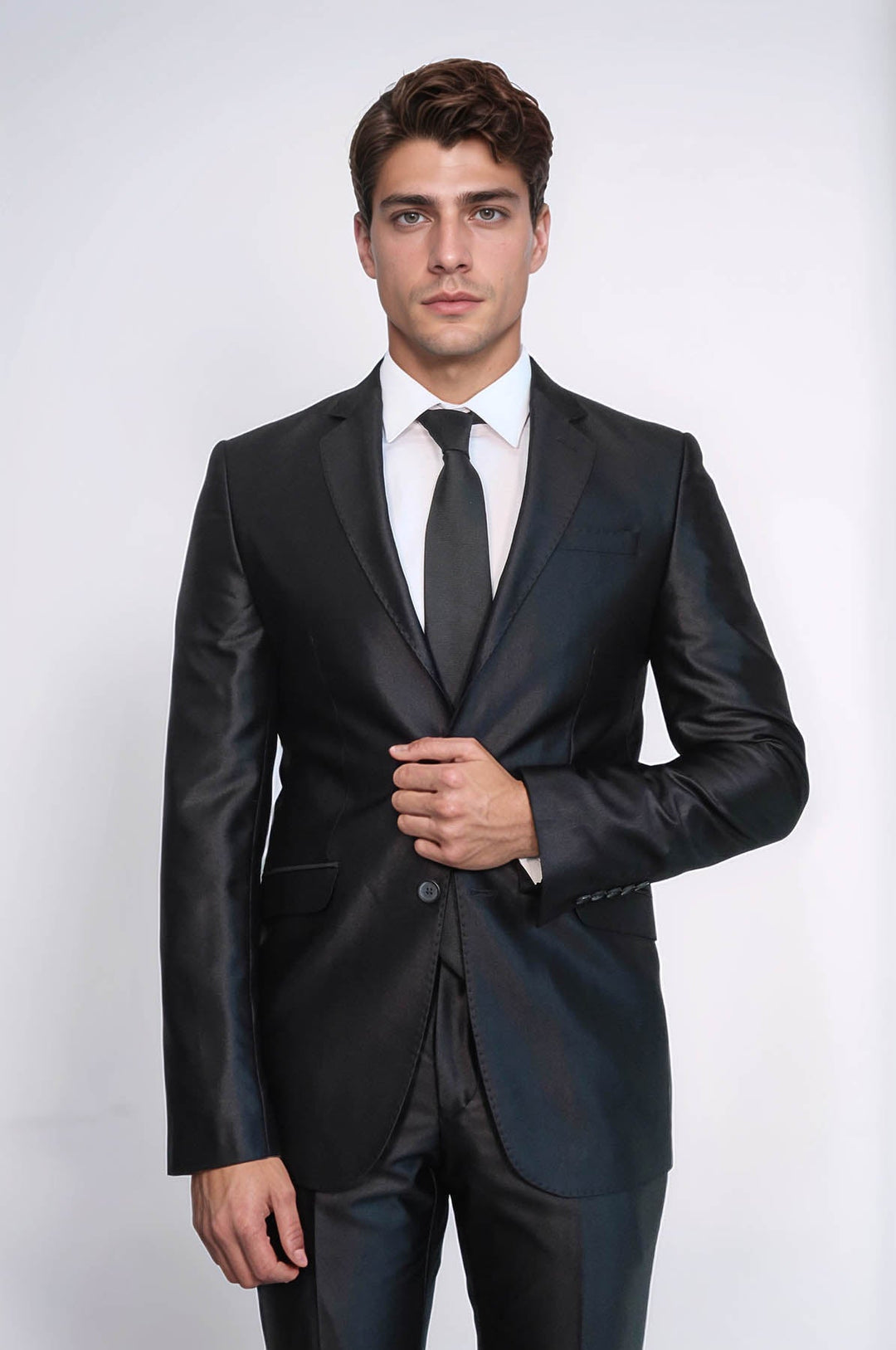WSS 8 Drop Shiny Black Suit  - Legnano