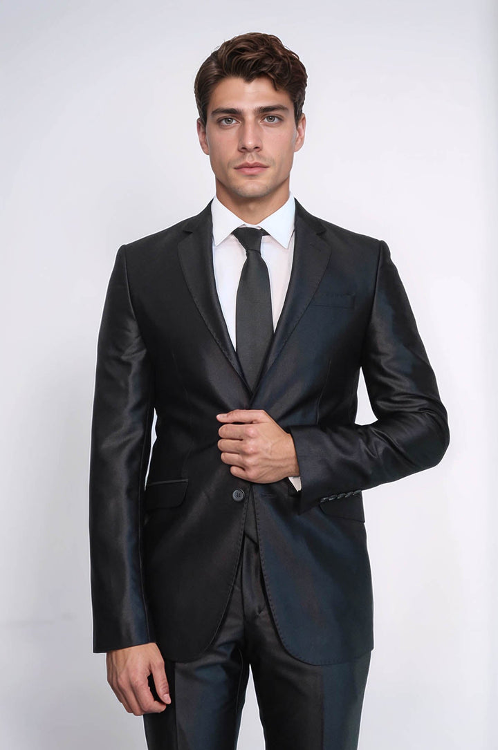 WSS 8 Drop Shiny Black Suit  - Legnano