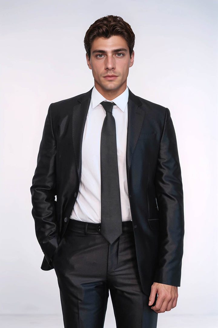 WSS 8 Drop Shiny Black Suit  - Legnano