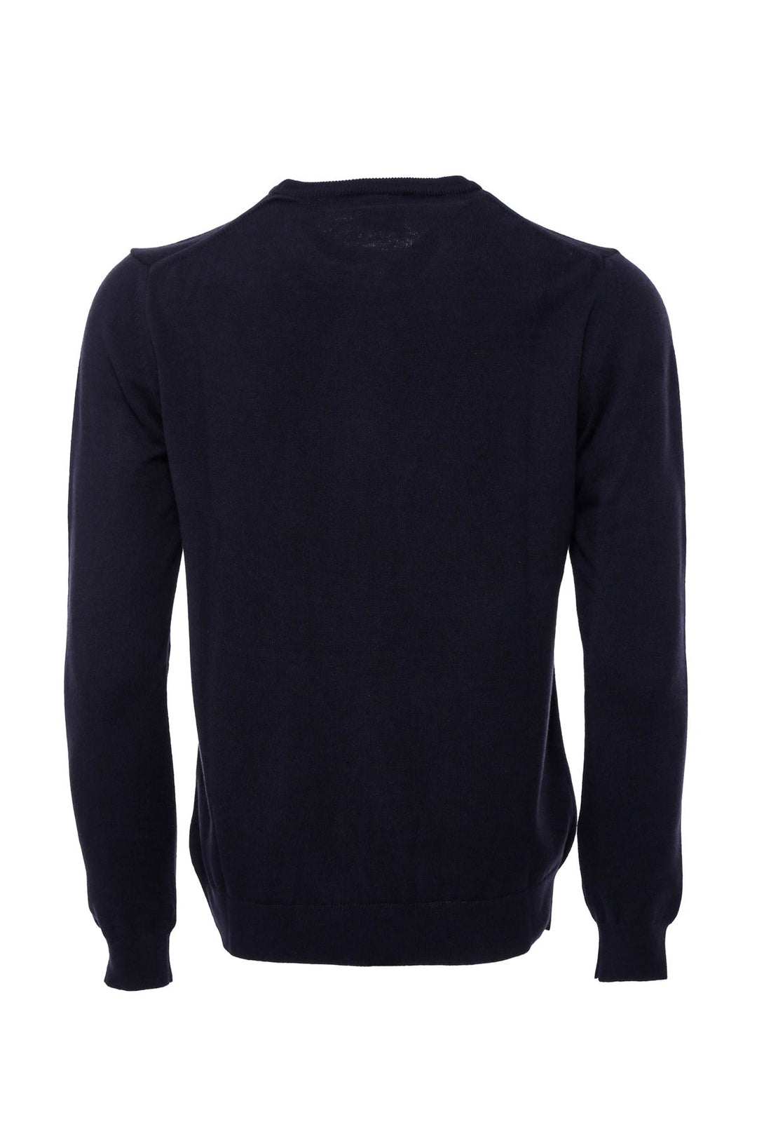 WSS Navy Blue Crew Neck Sweater  - Singen