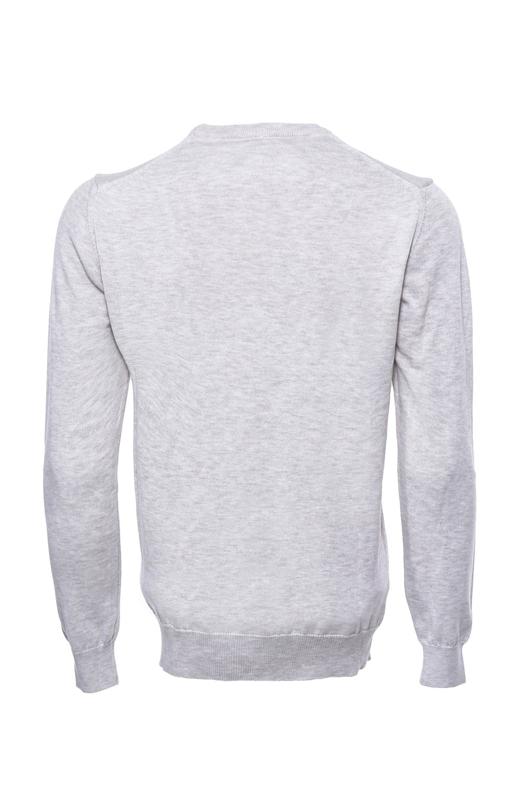 WSS Beige Crew Neck Sweater  - Singen