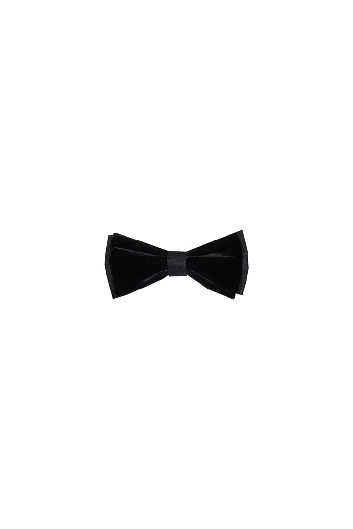 WSS Velvet Black Bow Tie  - Foggia