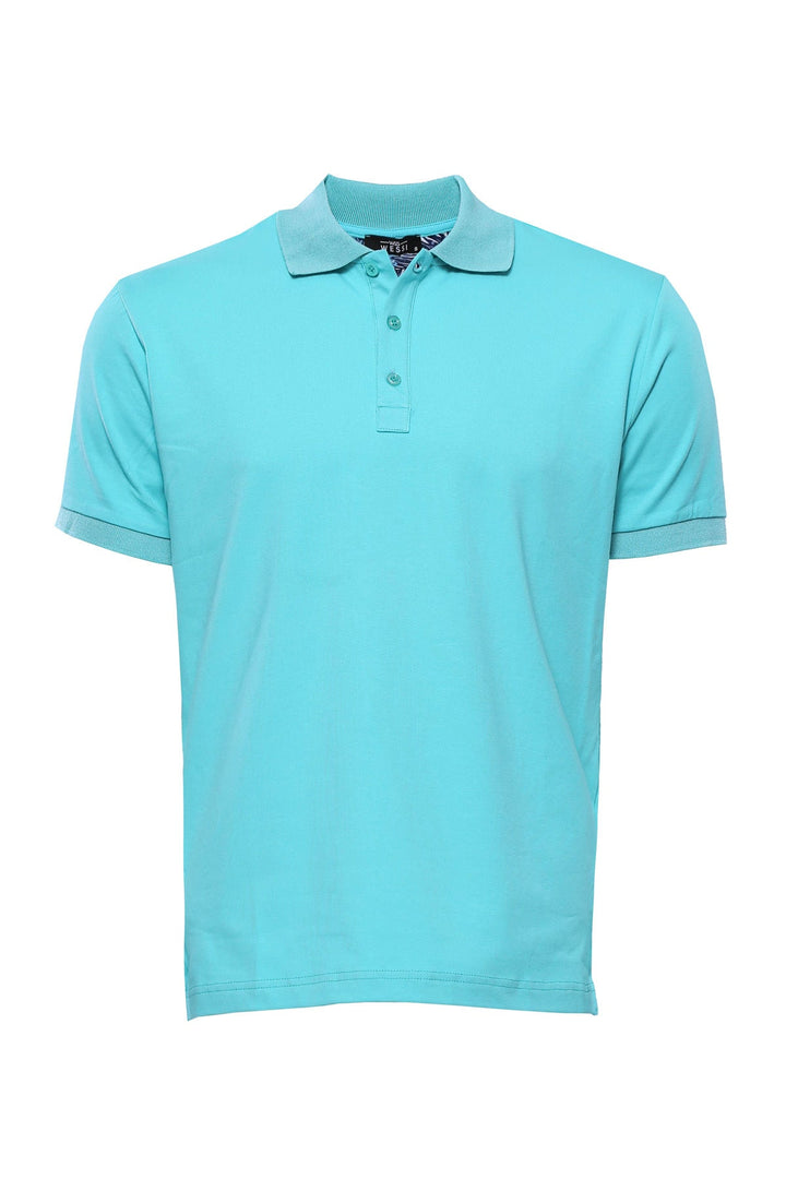 WSS Green Polo Collar T-shirt  - Singen
