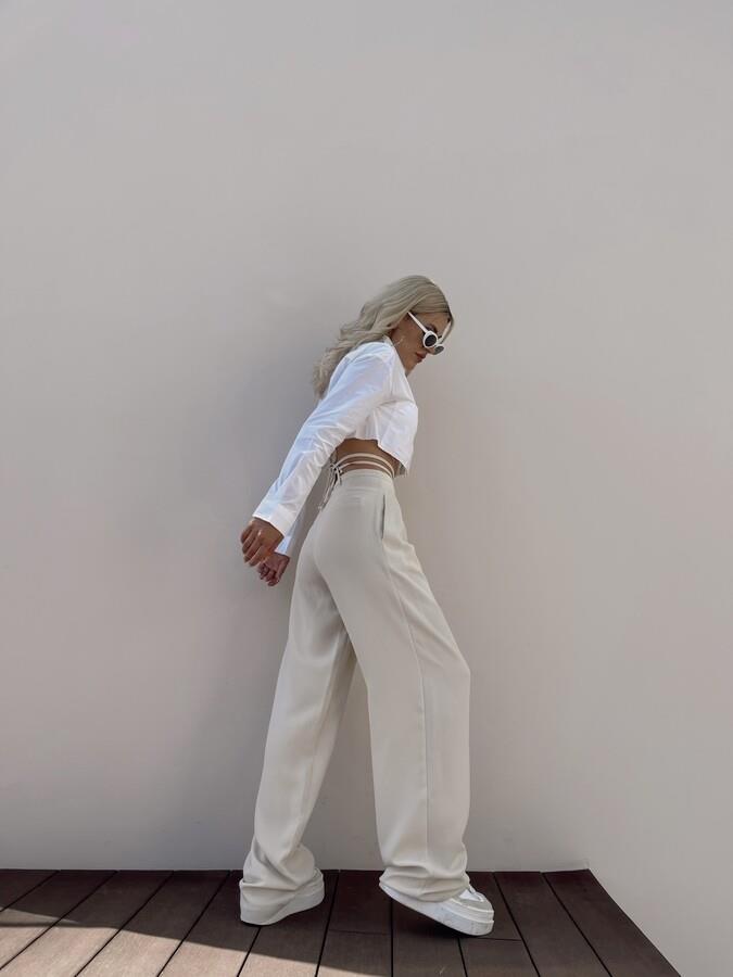 HLLY Women Alonzo Pants Beige - Newbury