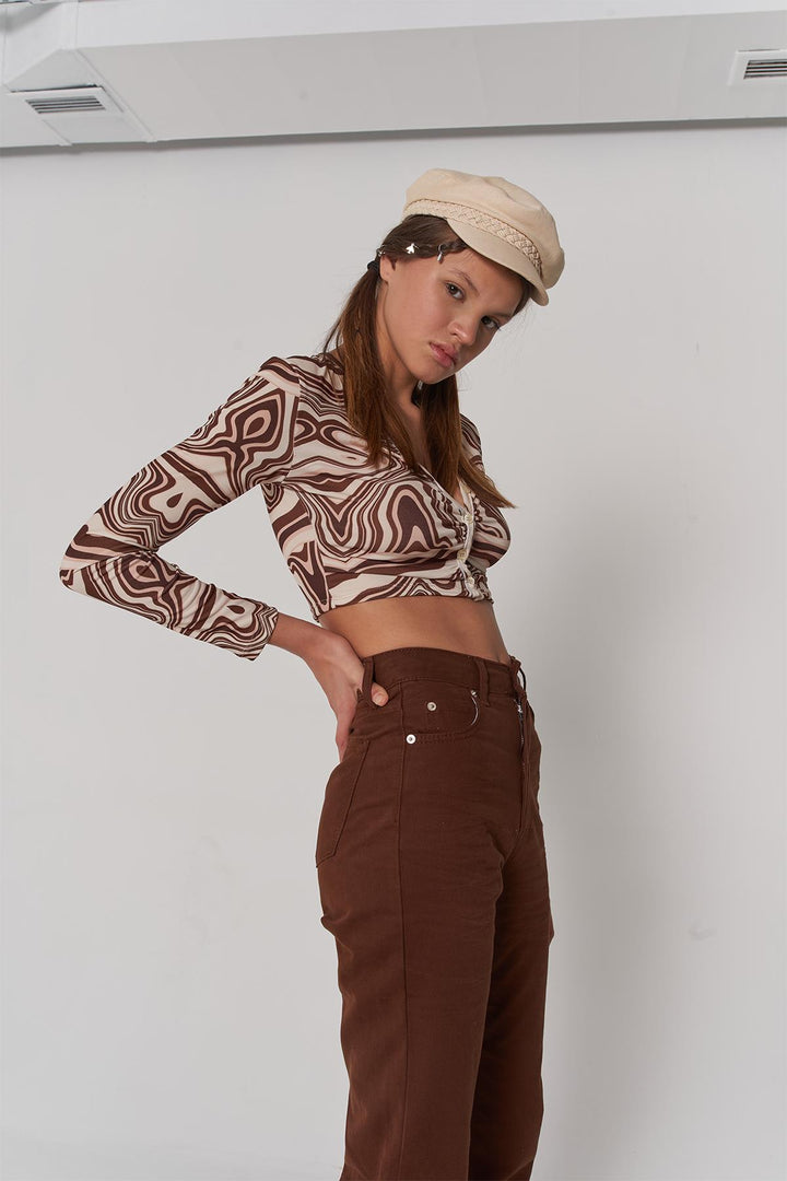 HLLY Women Lufo Blue Coffee - Minden