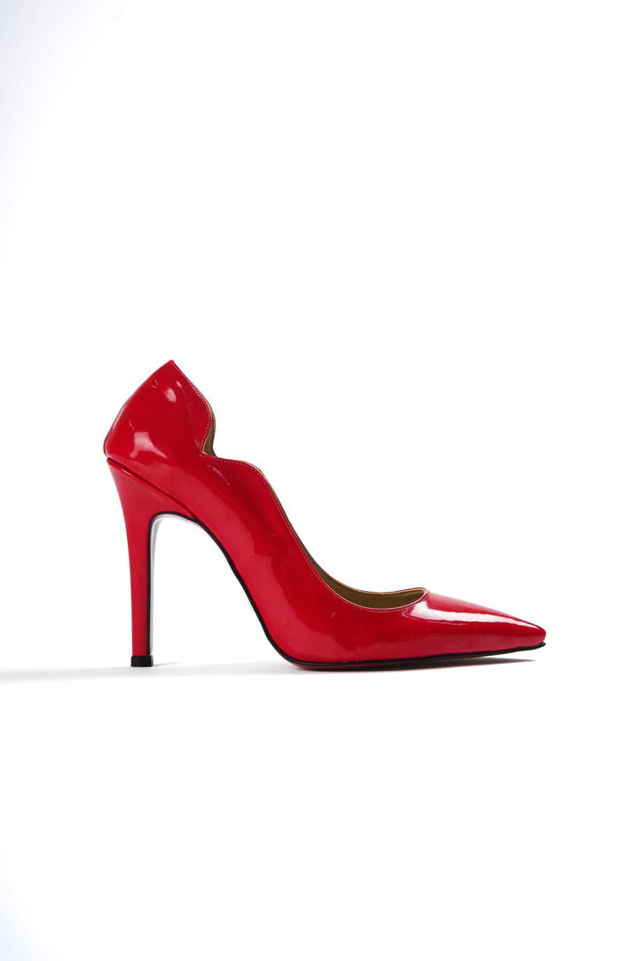 DSM Kayra Red Patent Stiletto Heeled Women's Shoes - Bartlett
