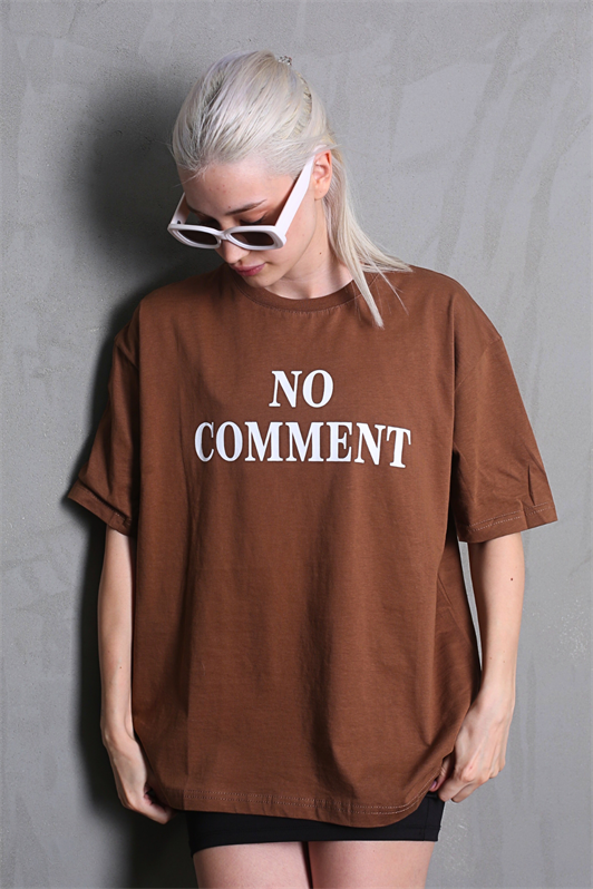 MDX Painful Coffee Printed Bicycle Collar Women's T-Shirt MG1763 - Borken