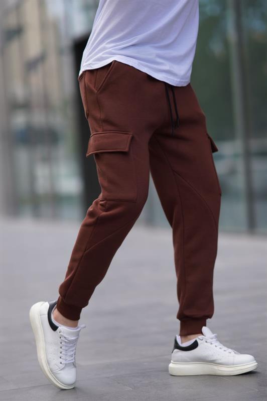 MDX Bitter Coffee Cargo Pocket Men's Sweatpants 6526 - Mackay