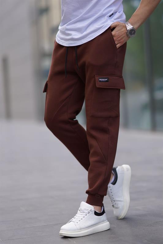 MDX Bitter Coffee Cargo Pocket Men's Sweatpants 6526 - Mackay