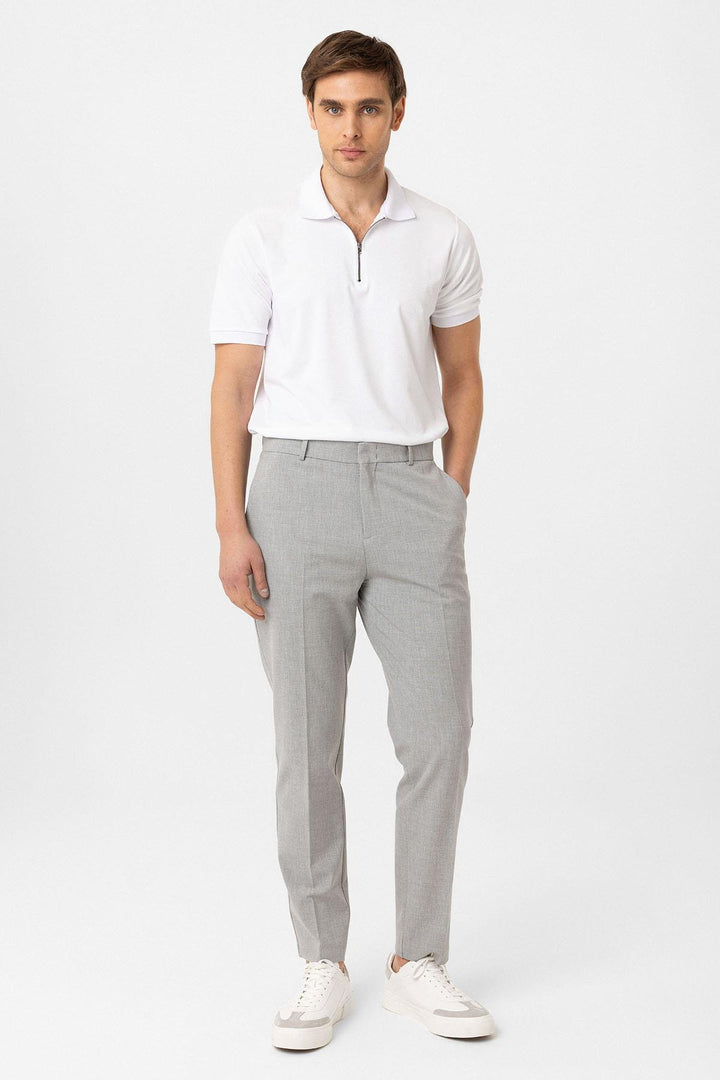 ANT Antioch Open Grey Slim Fit Comfort Men's Pants - Canicattì
