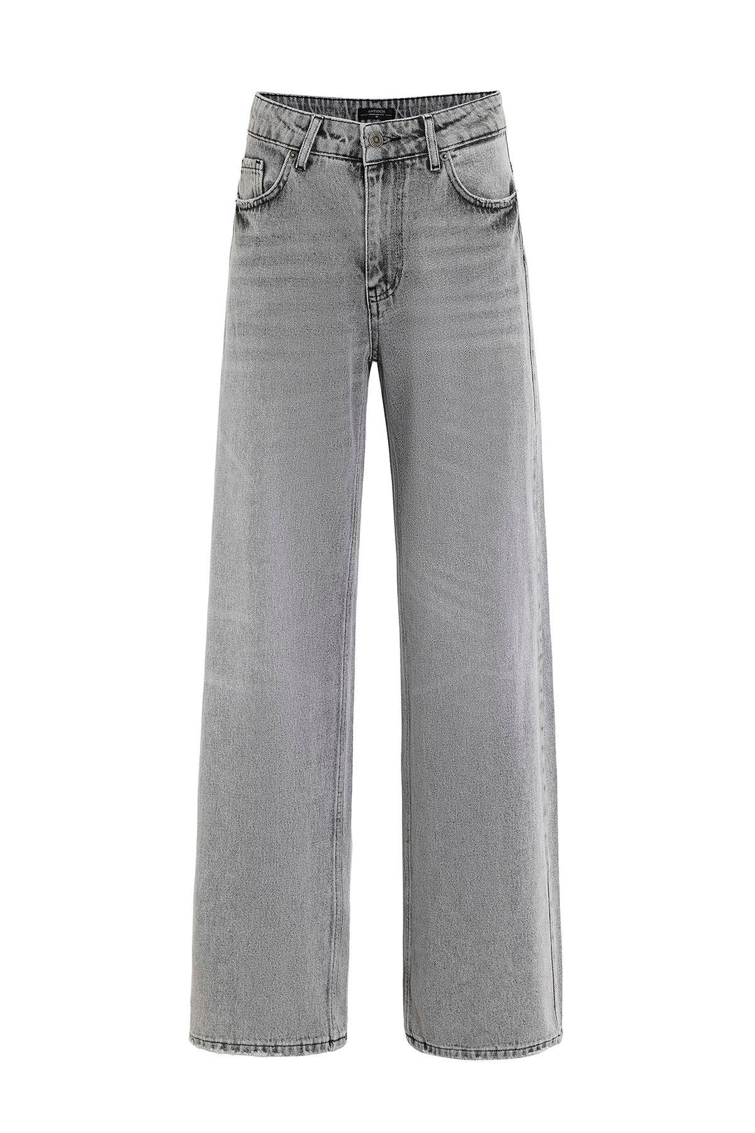 ANT Antioch Open Grey High Waist Women's Jeans - San José del Cabo